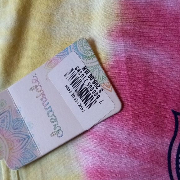 Tie die tank top - Picture 2 of 4